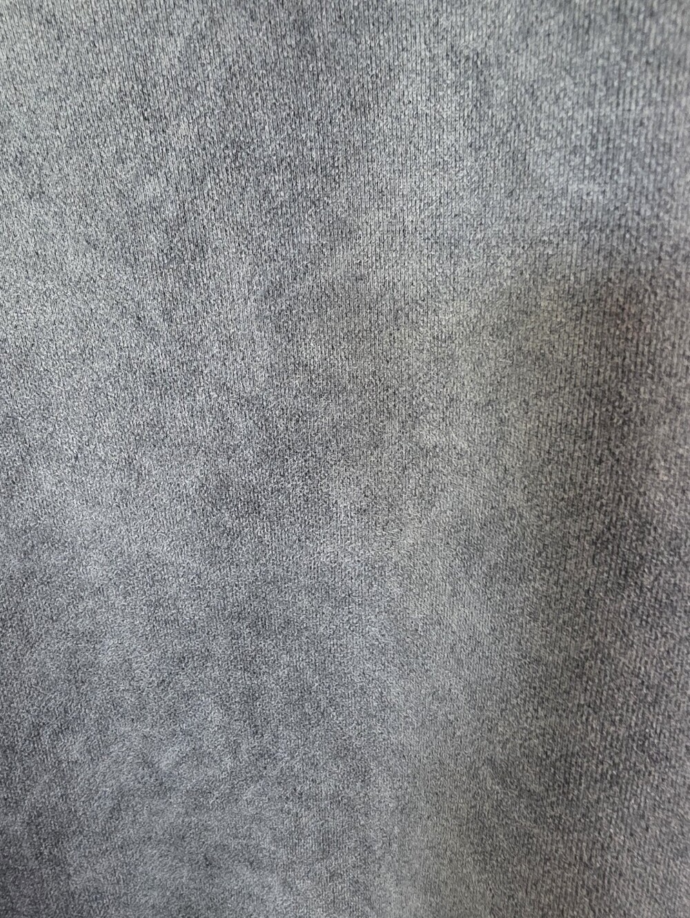 Made In Italy Sequin Pullover Suede Like Fabric Lightweight Hoodie in Dusty Blue - Picture 6 of 12